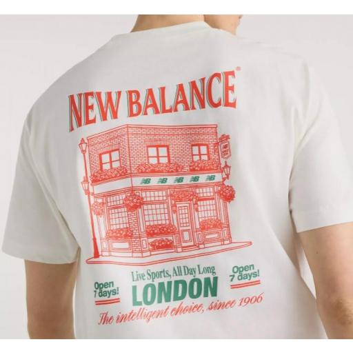 Camiseta New Balance Grab a Bite Tokyo Blanco [1]
