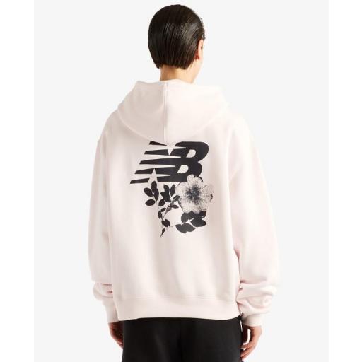 Sudadera New Balance Pressed Flowers Rosa [1]