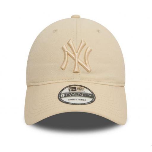 Gorra New Era ESS 9Twenty NY Yankees Beige [1]