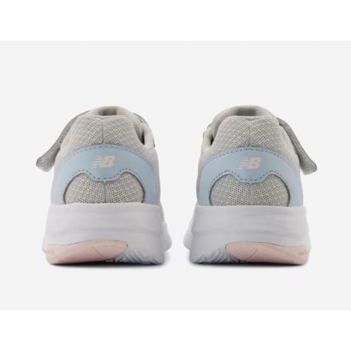 Zapatillas New Balance 578 Velcro Gris/Rosa [2]