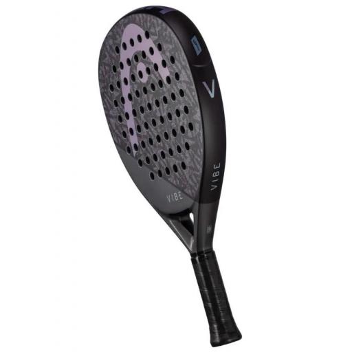 Pala Pádel HEAD Vibe 2025 Negro/Morado [1]