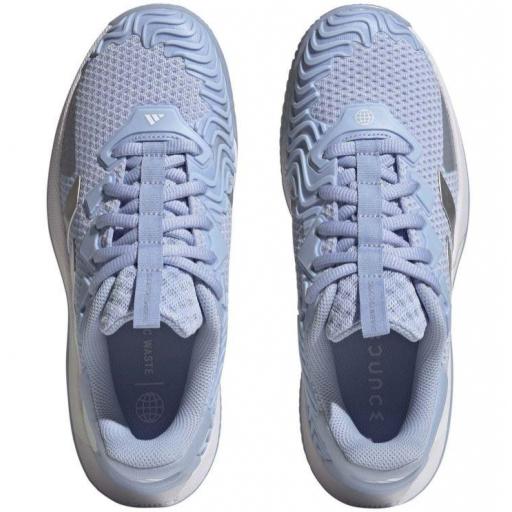 Zapatillas Adidas SoleMatch Control Clay Mujer Azul [2]