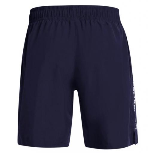 Pantalón Corto Under Armour Woven Wdmk Short Marino [2]