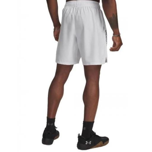 Pantalón Corto Under Armour Tech Woven Gris Claro [1]