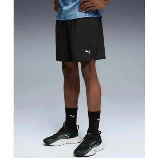 Puma Pantalón Corto con Bolsillo TAD 7" Negro [1]