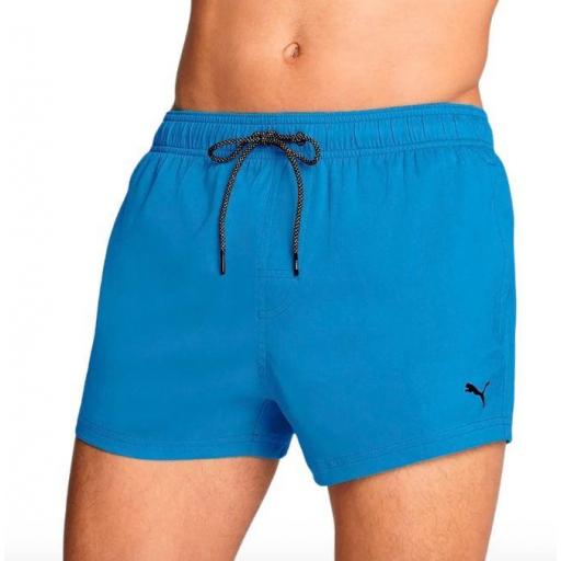 Bañador Puma Swim Short Lenght Azul Speed [1]