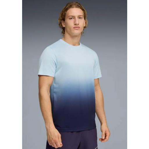 Camiseta Puma Hyrox Poly Graphic Tee Azul/Morado [1]