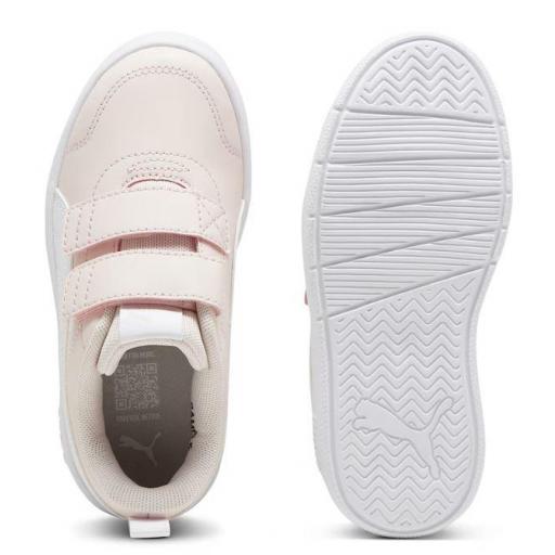 Zapatillas Puma Courtflex v3 PS Velcro Rosa Claro [3]