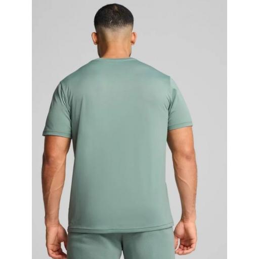 Camiseta Puma TAD ESS Solid Cat Verde [2]