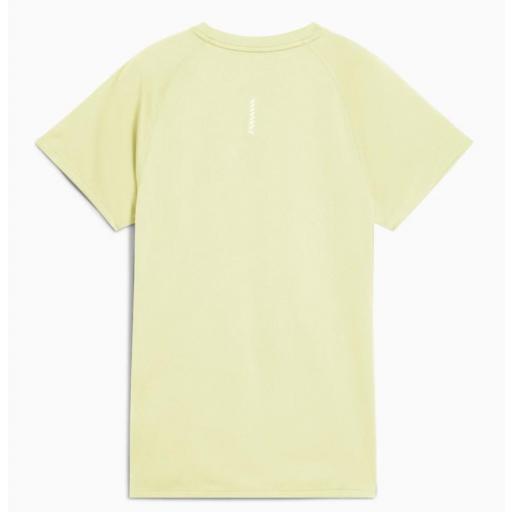 Camiseta Puma Run Velocity Mujer Amarilla [1]