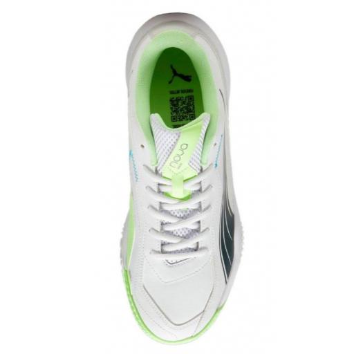 Zapatillas Puma NOVA Smash Pádel Faster Blanco/Lima [1]