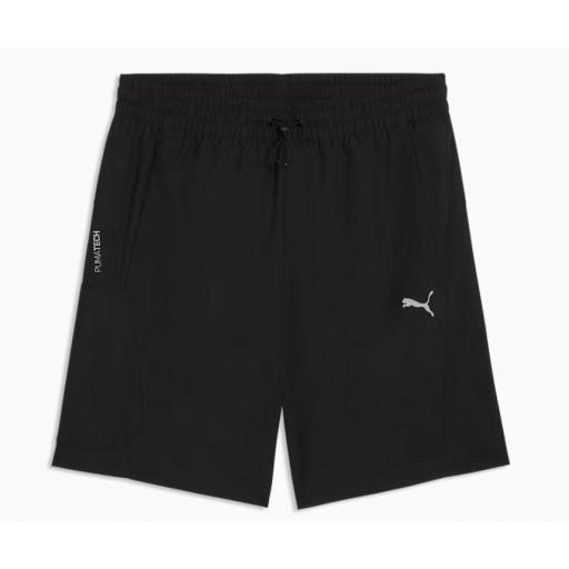 Puma Pantalón Corto PUMATEC Woven Cargo Negro