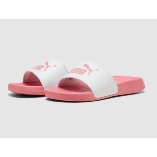 Chanclas Puma Popcat 20 Jr Blanco/Rosa [2]