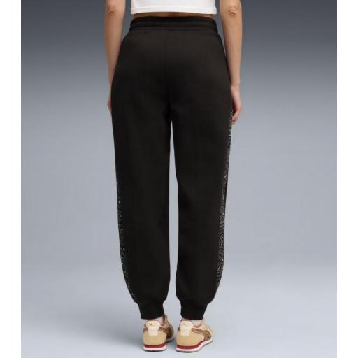 Pantalón Largo Puma Essentials Graphic Animal Print Negro [3]