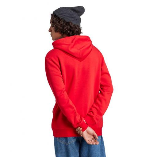 Sudadera con capucha Adidas Essentials Big Logo Roja [2]