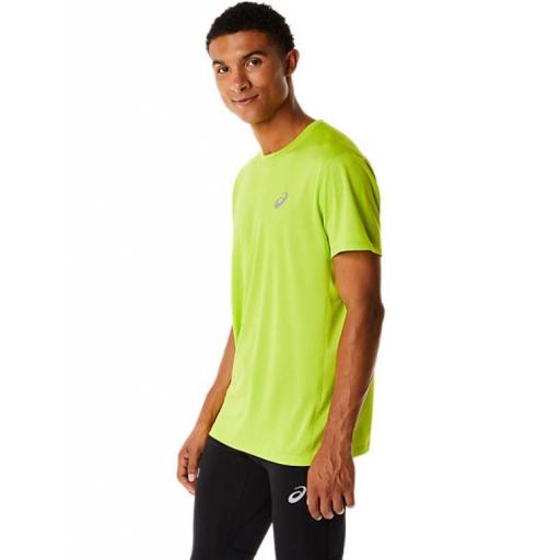 Camiseta Asics Core SS Top Verde Lima [1]