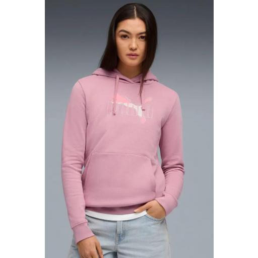 Sudadera Puma Essentials Logo Lab Rosa [1]