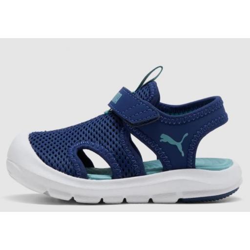 Sandalias Puma Fun Racer Mesh Niño Pequeño Azul [2]