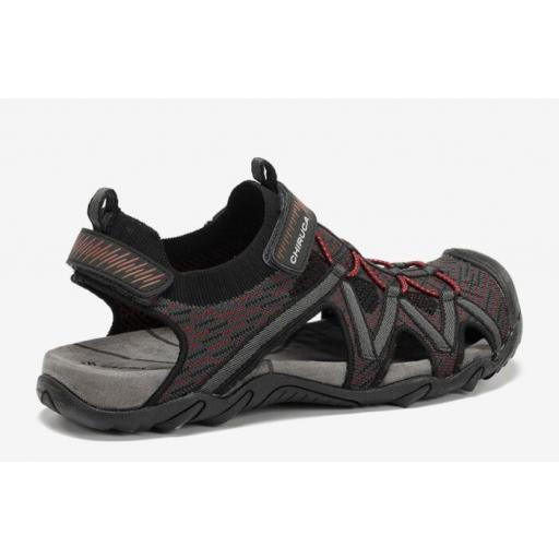 Sandalias Chiruca Tahití 29 Gris/Burdeos [1]