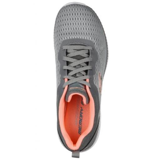 Zapatillas Skechers Bountiful Quick Path Gris/Coral [2]