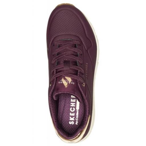 Zapatillas Skechers UNO Golden Air Granate [2]