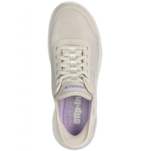 Zapatillas Skechers Slip-Ins Go Walk Flex Beige [2]