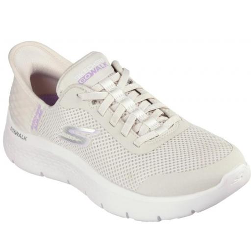 Zapatillas Skechers Slip-Ins Go Walk Flex Beige [1]