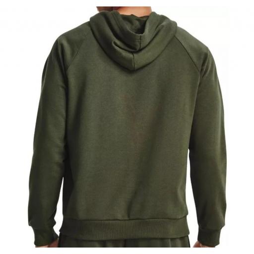 Sudadera con Capucha Under Armour Rival Fleece Verde [1]