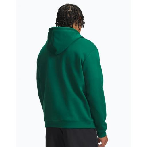 Sudadera Under Armour Rival FLC Hoodie Verde [2]