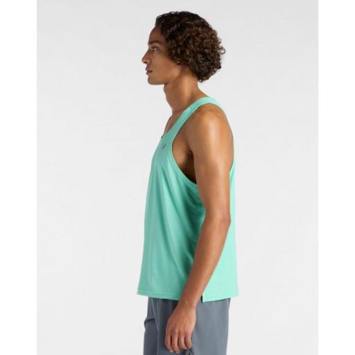 Camiseta Tirantes New Balance Sport Essentials Verde Agua [1]