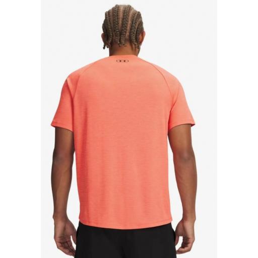 Camiseta Under Armour Tech Textured SS Naranja [2]