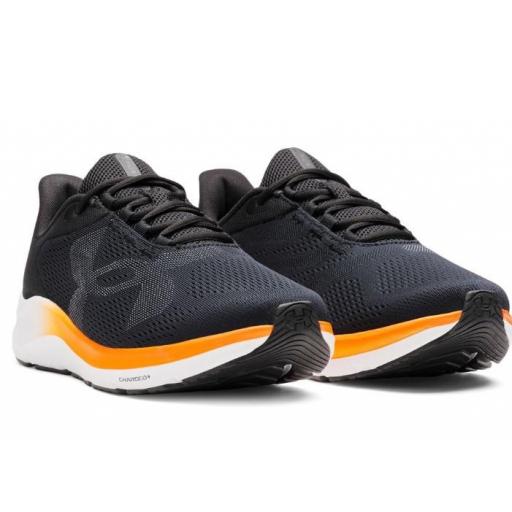 Zapatillas Under Armour Charged Pursuit 4 Negro/Naranja [1]