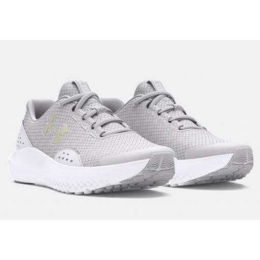 Zapatillas Under Armour Surge 4 GS Gris/Blanco [1]