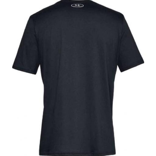 Camiseta Under Armour Sportstyle LC Negro Entero [2]
