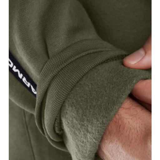 Sudadera Under Armour Icon Fleece HD Taping Verde [1]