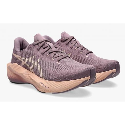 Zapatillas Asics Novablast 6 Malva/Naranja [1]