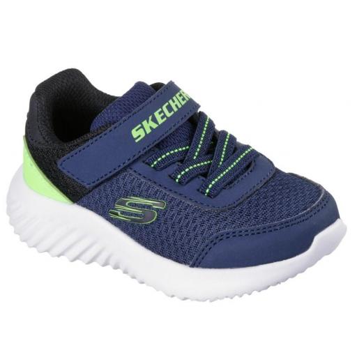 Zapatillas Skechers Bounder-Trezic Velcro Niños Marino [1]
