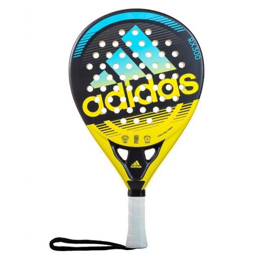 Pala Padel Adidas RX 300 Gris/Amarillo/Azul