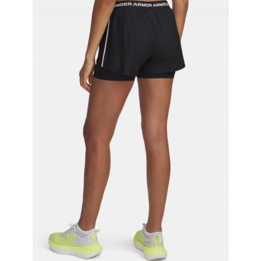 Pantalón Corto con Malla Under Armour Play Up 2in1 Negro [2]