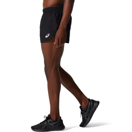 Pantalón Corto Asics Core Split Short Negro [1]