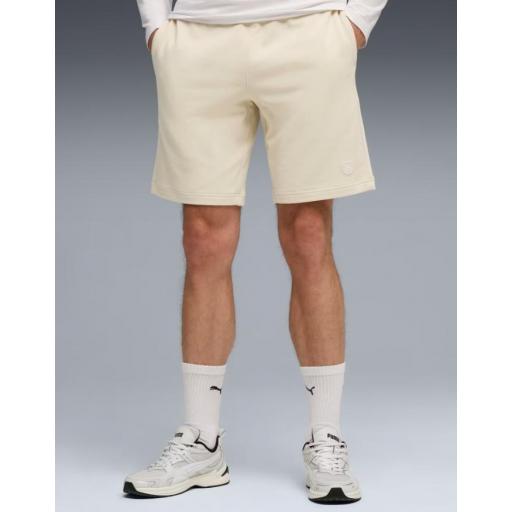 Pantalón Corto Puma Essentials Elevated Beige [1]