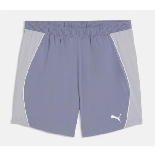 Pantalón Corto Puma Run Velocity 5" Gray Sky [0]