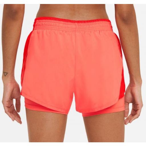 Nike Pantalón Corto con Malla 10K 2in1 Short Naranja [2]