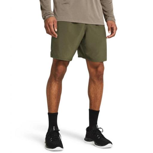 Pantalón Corto Under Armour Woven Wdmk Short Verde [2]