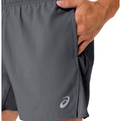 Pantalón Corto Asics Core 5In Gris [2]