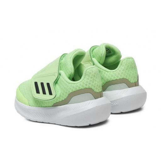 Zapatillas Adidas Runfalcon 3.0 AC Velcro Niños Verde [2]