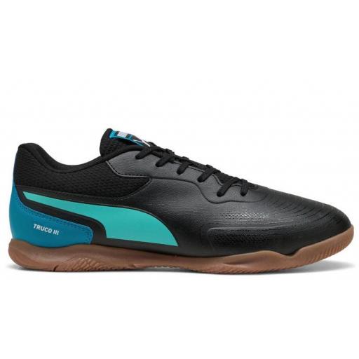 Zapatillas Fútbol Sala Puma Truco III Negro/Azul