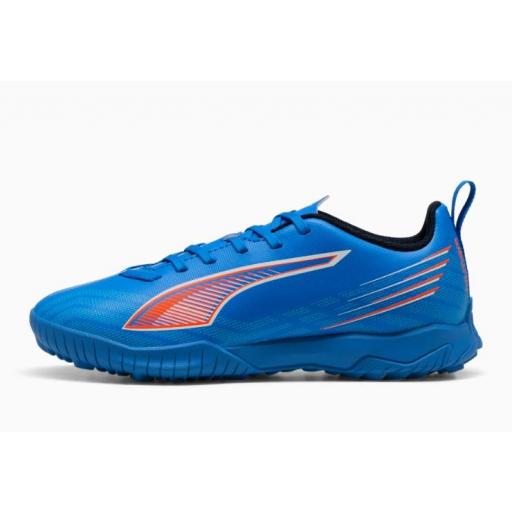 Bota Fútbol Puma Ultra 6 Play Turf Jr Azul [1]