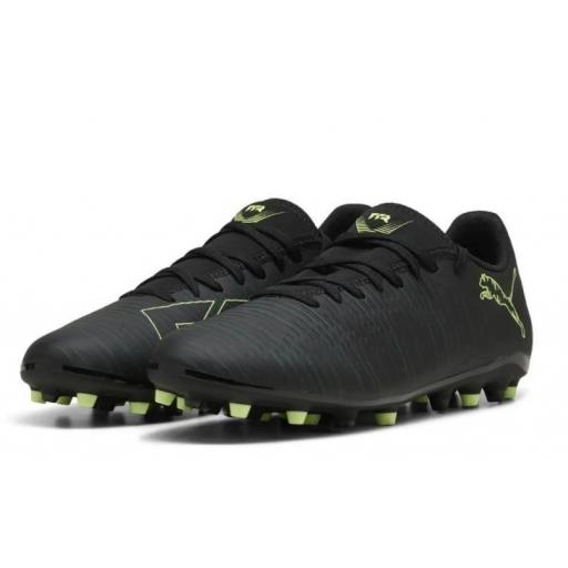 Bota Fútbol Puma Future 8 Play MG Negro/Verde [3]