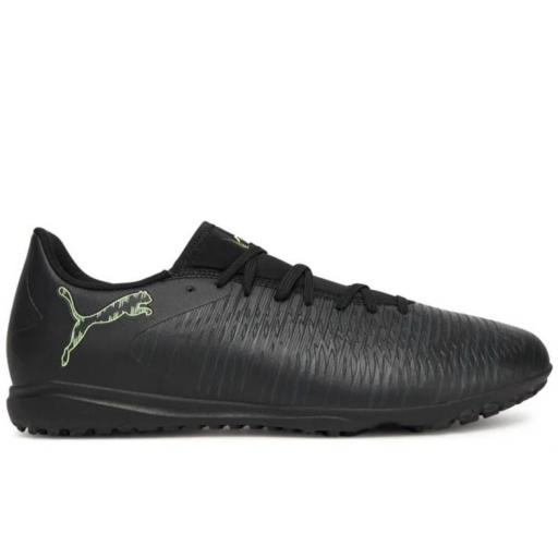 Bota Fútbol Puma Future 8 Play Turf Negro/Verde [0]